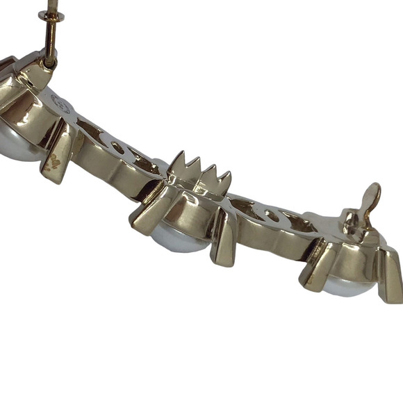 CHANEL Gold Pearl Barette - Picture 3 of 7